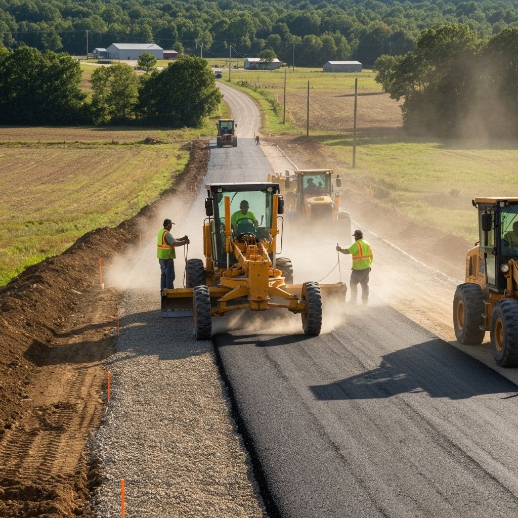 सड़क निर्माण